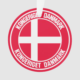 Ornamento Dinamarca Round Emblem