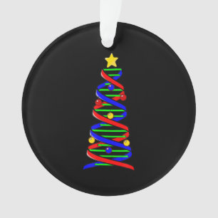 Ornamento DNA Helix Christmas Tree Life Science Biology