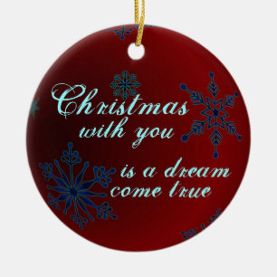 Ornamento do amor do Natal