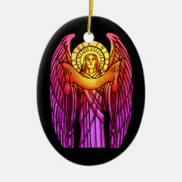 Ornamento do Anjo de Vidro Estreito