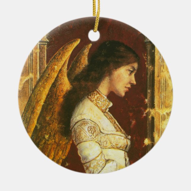 Ornamento do anjo do fresco (Frente)