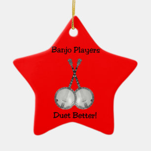 Ornamento do Banjo Duet