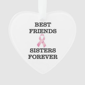 Ornamento do cancro da mama da irmã