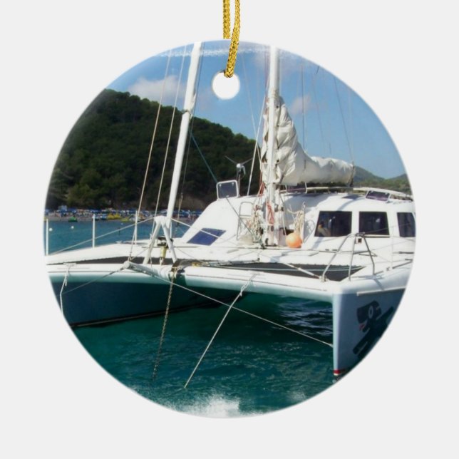 Ornamento do catamarã (Frente)