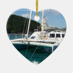 Ornamento do catamarã