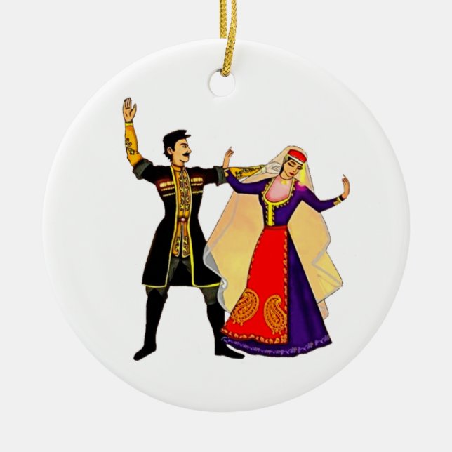 Ornamento do Círculo Cerâmico Armênio (Frente)