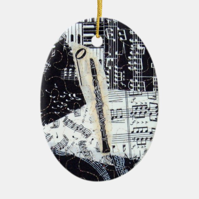 Ornamento do clarinete (Frente)