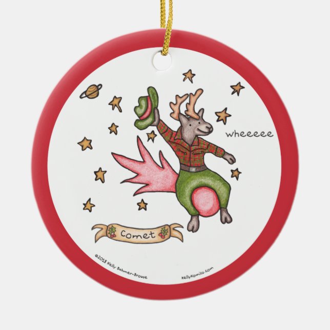 Ornamento do cometa (Frente)