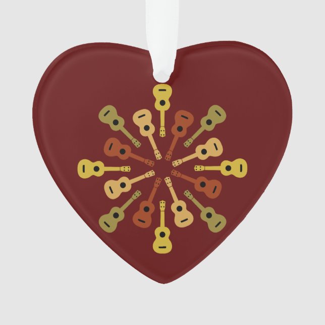 Ornamento do costume do Ukulele (Frente)