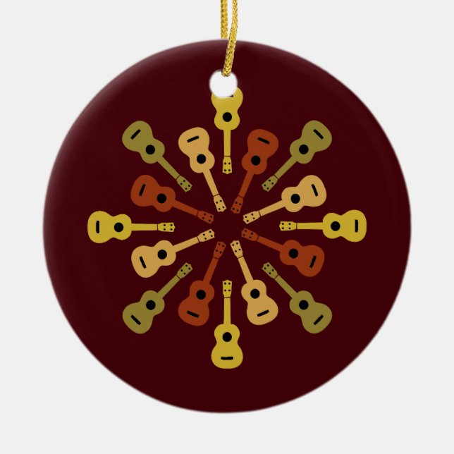 Ornamento do costume do Ukulele (Frente)