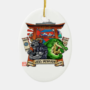 Ornamento do desarmamento de USS Denver LPD-9