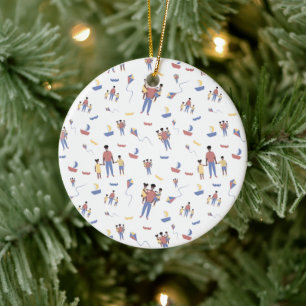 Ornamento do dia de os pais