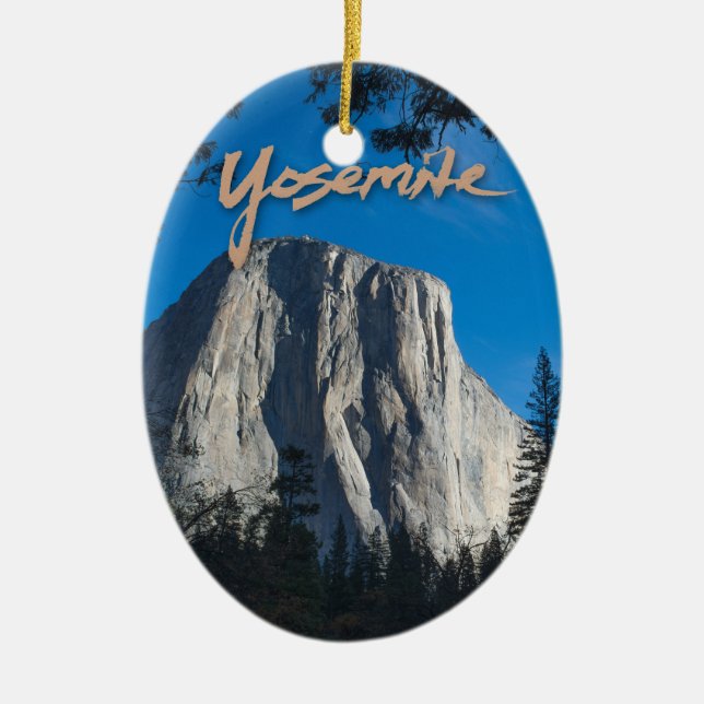 Ornamento do EL Capitan Yosemite (Frente)