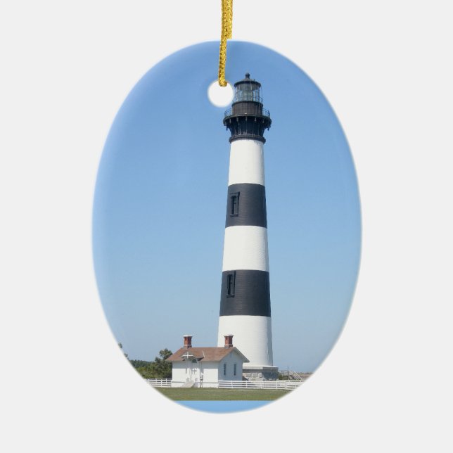 Ornamento do farol OBX NC de Bodie (Frente)