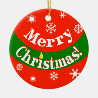 Ornamento do Feliz Natal