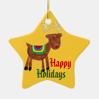Ornamento do feriado da rena