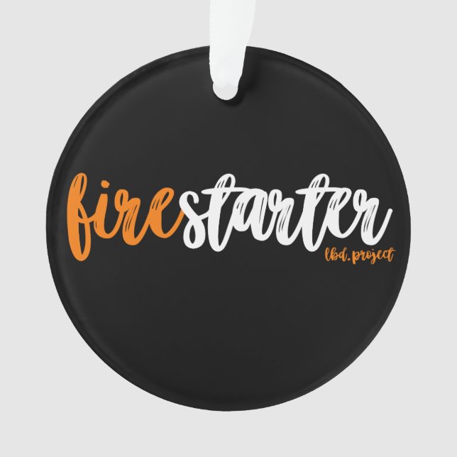 ornamento do firestarter (Frente)