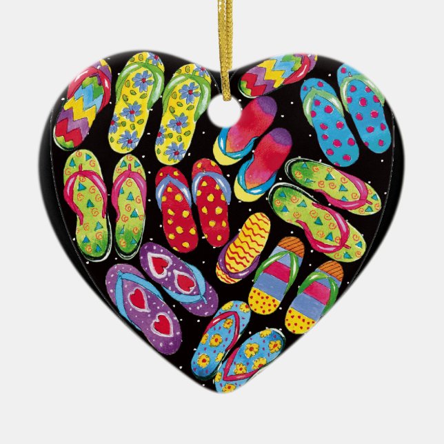 Ornamento do flip-flop (Frente)