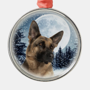 Ornamento do german shepherd