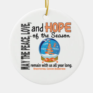 Ornamento do globo da neve do Natal 3 do cancer