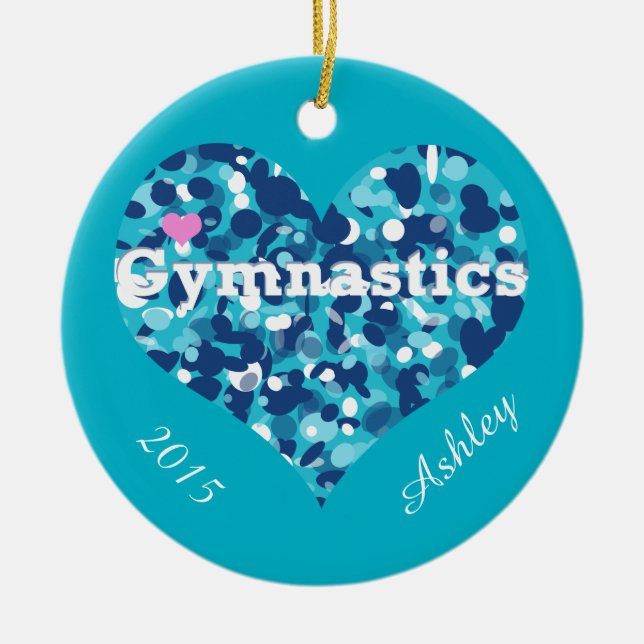 Ornamento do Gymnast (Frente)