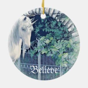 Ornamento do jardim do unicórnio
