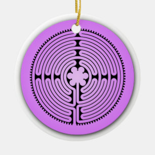 Ornamento do labirinto de Chartres