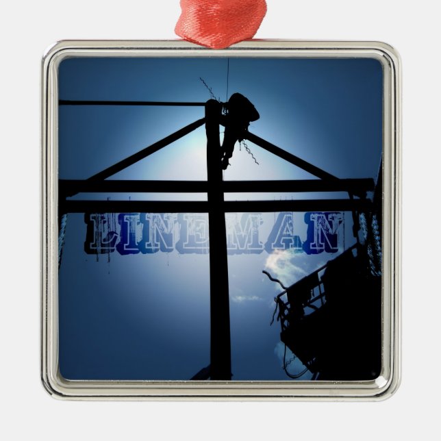 Ornamento do lineman (Frente)