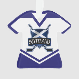 Ornamento do logotipo de Scotland do jérsei do