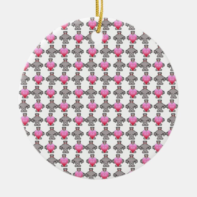 Ornamento do LoveBot do AngryBot (Frente)