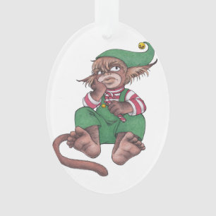 Ornamento do Macaco de Natal