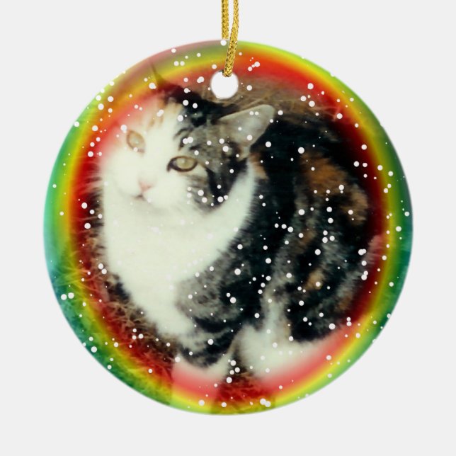 Ornamento do memorial da ponte do arco-íris (Frente)