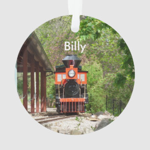 Ornamento do motor do trem