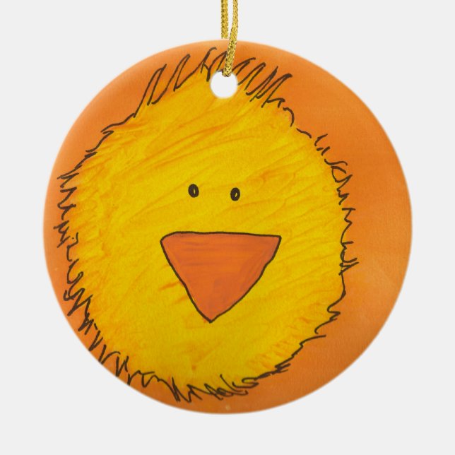 Ornamento do pintinho (Frente)