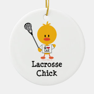Ornamento do pintinho do Lacrosse