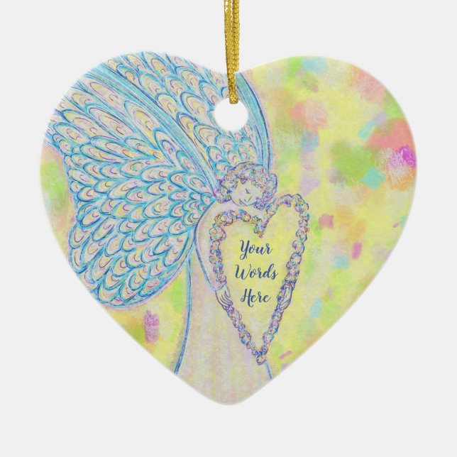 Ornamento do presente de Natal Personalizado do An (Frente)