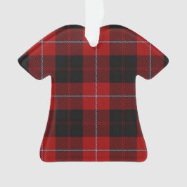 Ornamento do t-shirt do Tartan de Cunningham