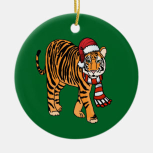 Ornamento do Tigre de Natal