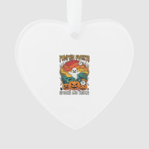 Ornamento Doces de Abóbora Espanta Tratamentos Dia das Bruxa