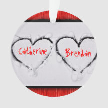 Dois Corações Novo Vermelho Branca Neve Vermelho C