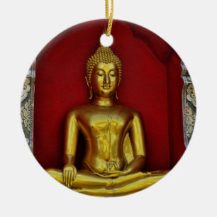 Ornamento Dourado de Buddha