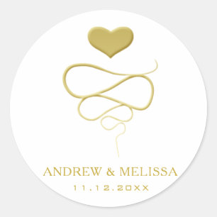 Ornamento Dourado Faux  Adesivo