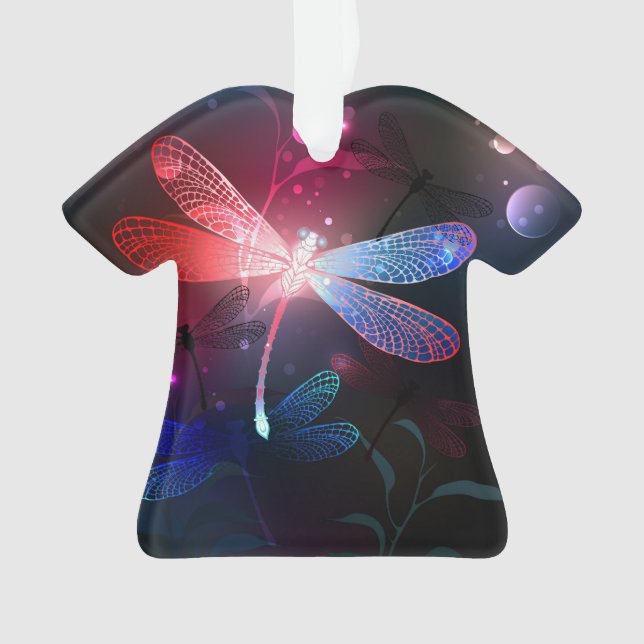 Ornamento Dragonfly vermelha (Frente)