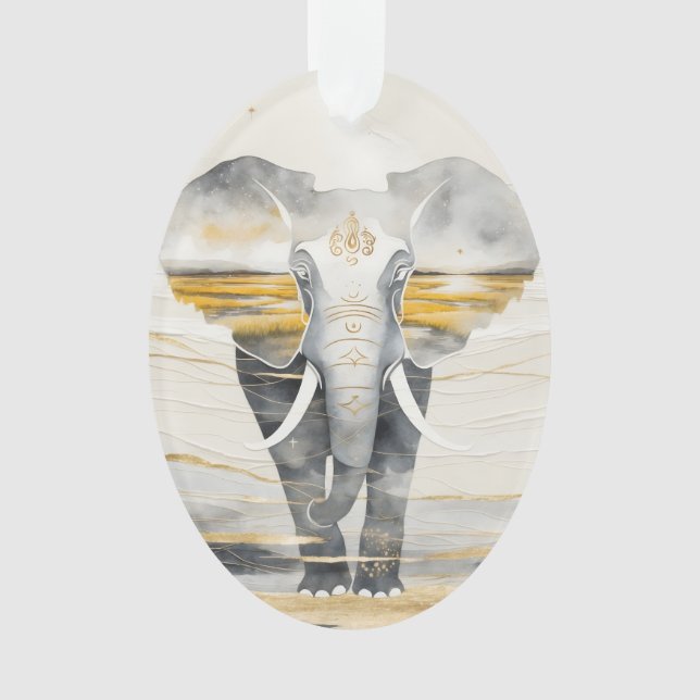 Ornamento Dreamwoven Guardian Elephant Ornament (Frente)