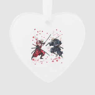 Ornamento Duelo de Samurai Caveira