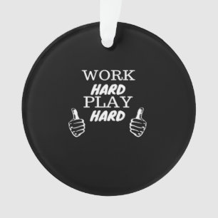 Ornamento Duro de Trabalho Reproduzir Duro Preto Fundo Equip