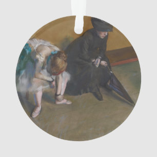 Ornamento Edgar Degas   que esperam