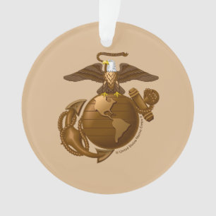 Ornamento EGA de cor do cheio - Bronze