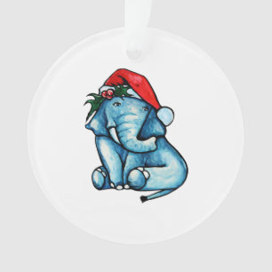 Ornamento Elefante de Natal