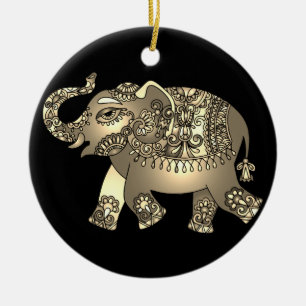 ornamento elefante ornamental